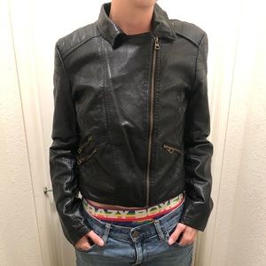 Leather jacket